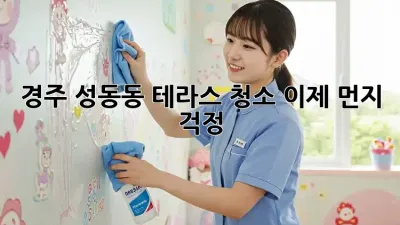 경주 성동동 테라스 청소🧹 이제 먼지 걱정 🚫